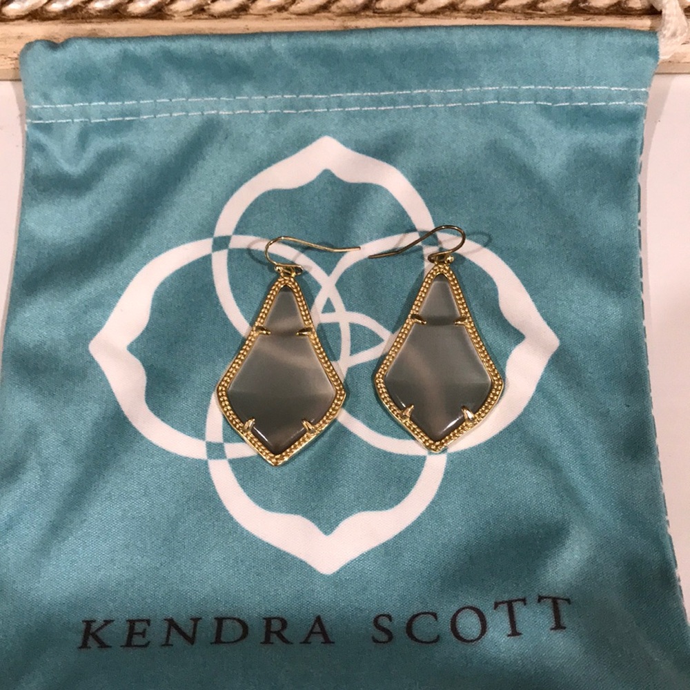 Kendra Scott Alex Teardrop - Slate